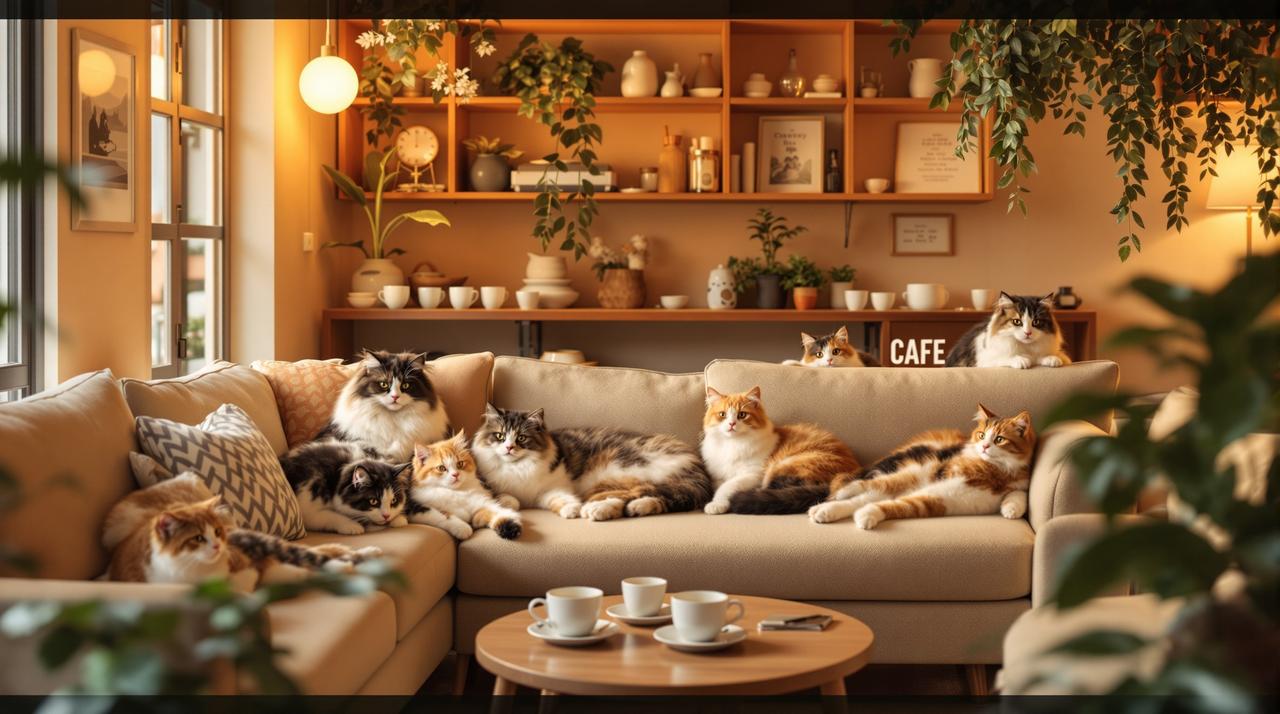 猫咪咖啡店 · 治愈系日常 猫咪咖啡店 · 治愈系日常