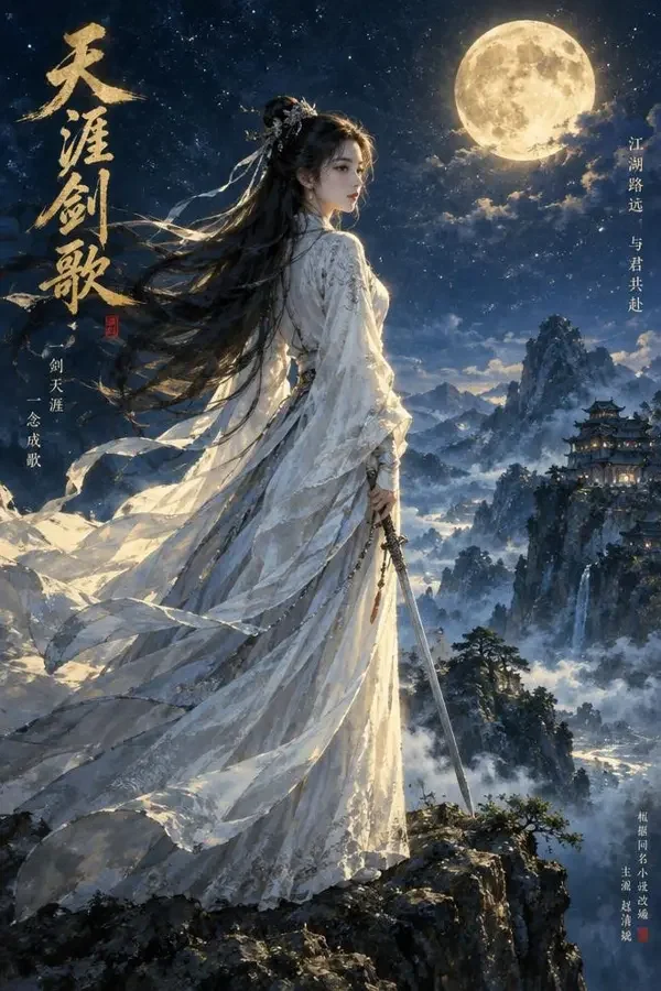 达达兔影视《赤霄剑歌》奇幻电影封面