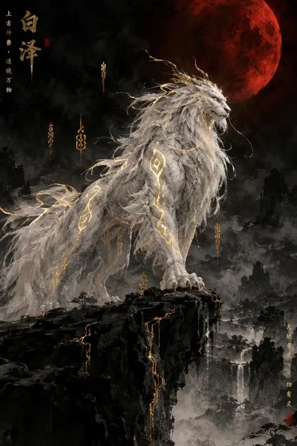 达达兔影视《白泽归墟》奇幻电影封面